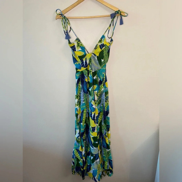 Aerie Paradise Palm Halter Beachy Sundress 🌿 - Picture 5 of 9